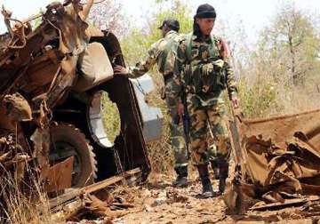 maoists place bomb inside stomach of dead crpf trooper