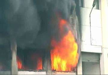 massive blaze guts 2 factories in ghaziabad