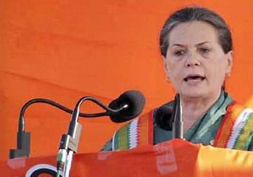 may god save the country from modi model says sonia