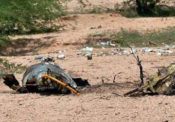 mig 21 crashes in rajasthan pilot ejects safely