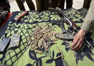 militants hideout unearthed in manipur arms seized