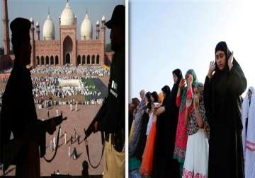 millions celebrate eid ul azha tight security in muzaffarnagar