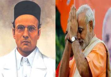 modi pays tribute to veer savarkar