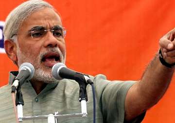 modi challenges congress to provide 24 hour power in amethi rae bareli