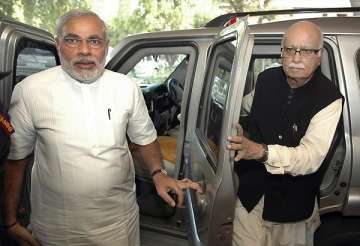 modi denies rift with advani calls it media handiwork