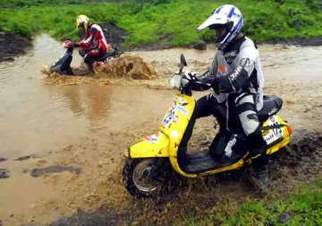 monsoon scooter rally faces roadblocks nearing quarter century