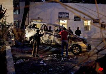 mossad sleuths check damaged innova car in delhi