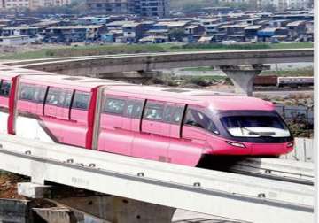 mumbai set to launch its first monorail on saturday