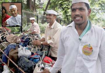 mumbai dabbawallahs to strike work on aug 16 in support of hazare