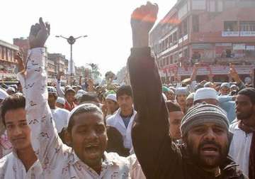 muslim outfit demands justice for gopalgarh violence victims