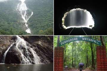 must see tourist destination dudhsagar falls of goa