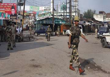 muzaffarnagar calm curfew relaxed for seven hours