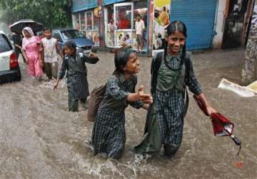 ncr waterlogged as heavy rains lash capital