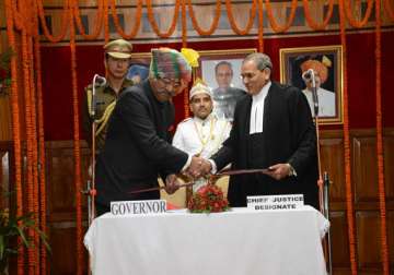 narendra kumar jain sworn in chief justice of sikkim high court