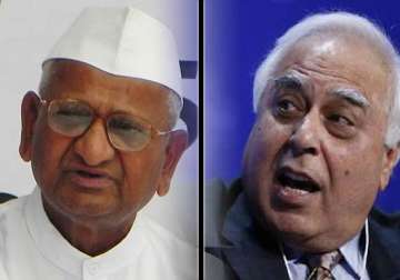 nation could have been spared trauma of anna s stir says kapil sibal