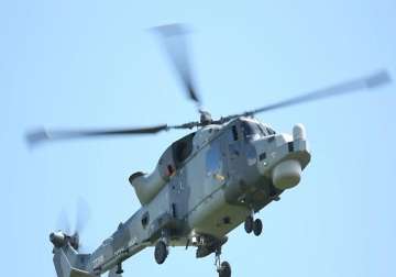 naval chopper makes emergency landing due to technical snag