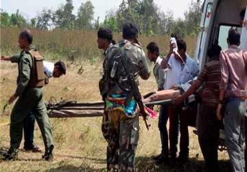 naxal attack in chhattisgarh crpf official injured