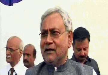 nitish asks people to donate land for schools health centres