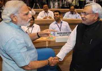 nitish greets modi says he has great expectations
