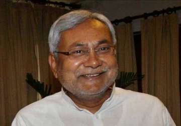 nitish laughs away bjp s prediction on collapse of his govt