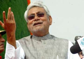 nitish kumar says bjp has not projected anyone as pm