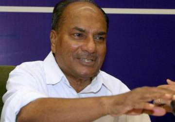 no dramatic decision should be expected on siachen says antony