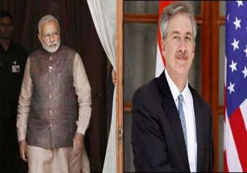 obama wants stronger economic ties with india narendra modi told william burns
