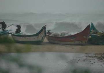 odisha alerts fishermen over rough seas