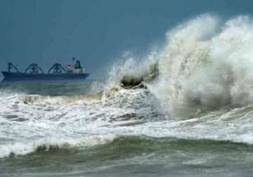 odisha lowers alert as lehar crosses andhra coast