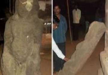 oldest idol of mother goddess unearthed in andhra pradesh