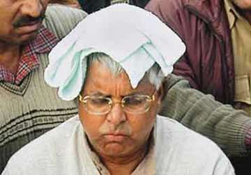 on baba s advice lalu filling up pond at his residence to ward off evil omen