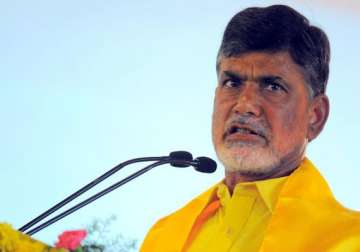 only tdp holds mandate to build a new telangana claims naidu