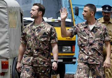 outrage in india over italy s decision not to send back marines