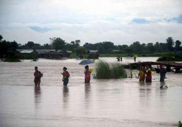 assam flood situation grave