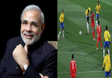 pm narendra modi invited by brazilian president to watch fifa world cup finals