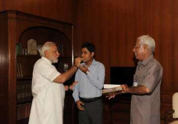 pm pats pmo staff member s son who clears civil services exam