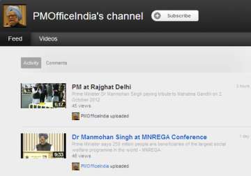 pmo makes its debut on youtube