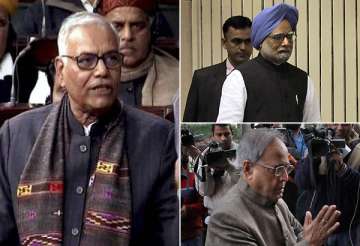 pm has no moral right to continue says bjp leader yashwant sinha
