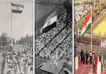 pms who unfurled tricolour at red fort over the years watch pics