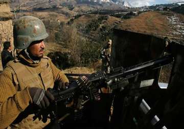 pak troops fire again at indian posts in poonch