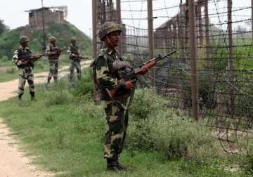pakistani soldiers open fire at indian posts along loc one injured