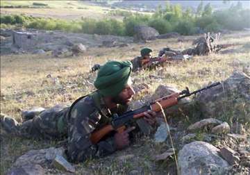 pakistani troops fire at indian posts in poonch