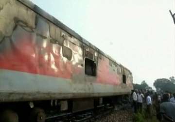 pantry car on rajdhani express catches fire in assam passengers safe