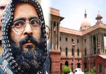 parliament attack plotter afzal guru executed