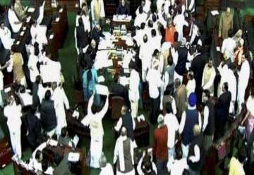 parliament adjourned till tuesday bjp demands sheila s resignation