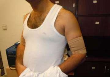 passenger from dubai arrested in delhi with 3.25 kg gold hidden inside bandages