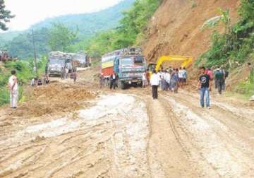 people in manipur evacuate due to landslides volcanic eruption fear baseless