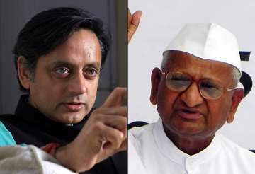 people backing hazare don t know what they are for tharoor