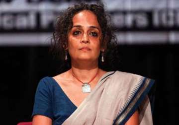 police seek video of arundhati roy s controversial speech