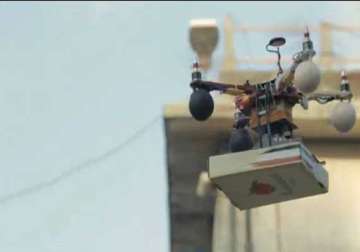 police to seek explanation on use of drone for pizza delivery